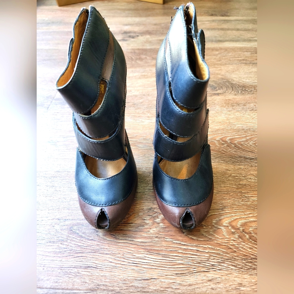 L.A.M.B ankle Booties